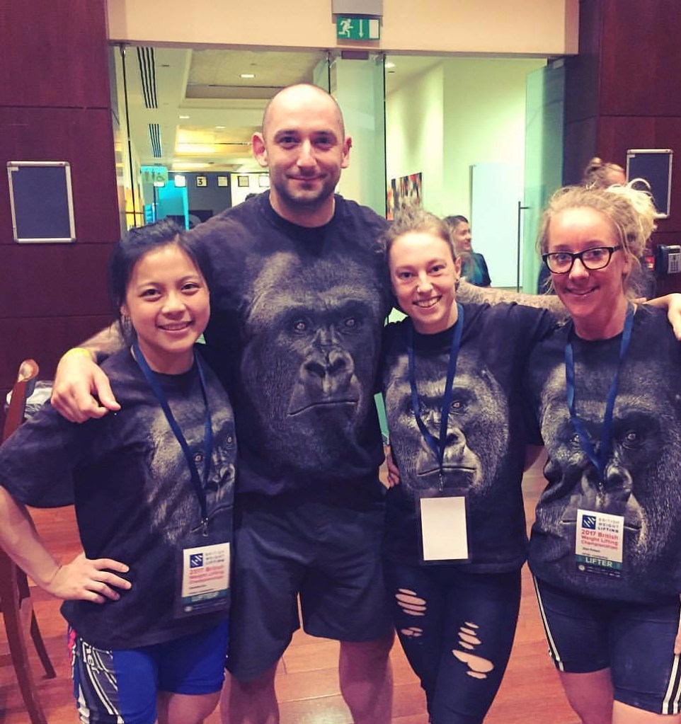 british weightlifting championships coach birmingham gorilla pt